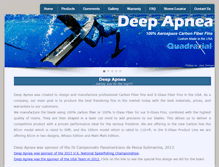 Tablet Screenshot of deepapnea.com